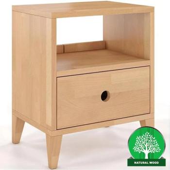 Éjjeliszekrény bükkfa  skandica sund/természetes kép