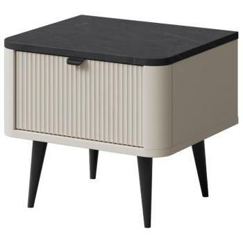 Éjjeliszekrény Marly 17 Kasmír/Szürke kő kép