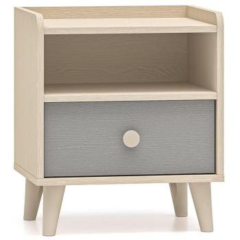 Éjjeliszekrény Mevel 10 Sivatagi homok/szürke kép
