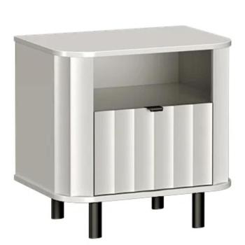 Éjjeliszekrény Novado 7nv Klasszikus fehér kép