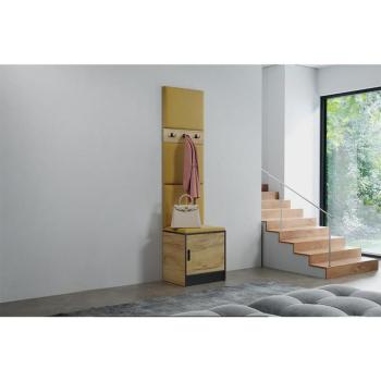 Előszobafal bútor Roj 10 craft + Kronos 01 méz kép