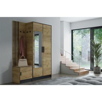 Előszobafal bútor Roj Plus 13 craft kép