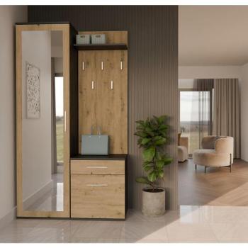 Előszobafal Duo Antracit/Artisan kép