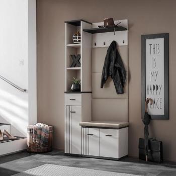 Előszobafal Hugo V Cc Hg5+P2 Párna Kasmír/Fekete kép