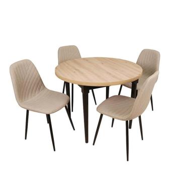 Étkező készlet 1+4 Leti artisan/fekete kép