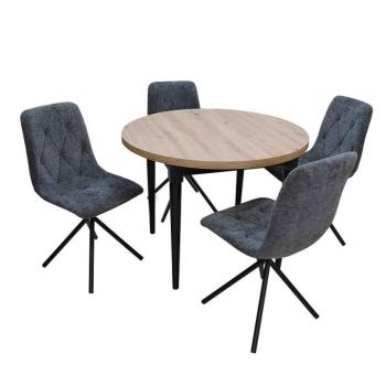 Étkező készlet 1+4 Nina artisan/fekete kép