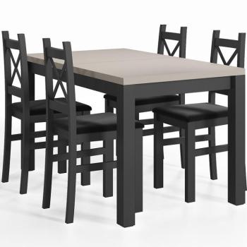 Étkező készlet Mini fekete/kasmír kép