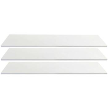 Fali polcok 3 db a Szekrény Malani 200 fehér kép