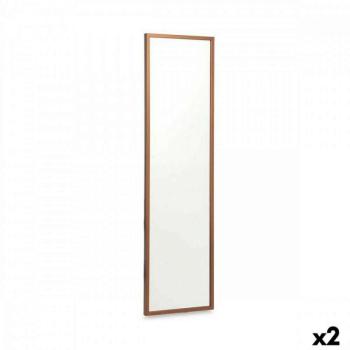 Falitükör 30 x 120 cm Bronz Fa MDF (2 egység) kép