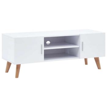 Fehér MDF TV-szekrény 120 x 40 x 46 cm kép