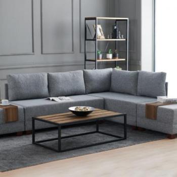 Fly Corner Sofa Bed Right- Grey Sarokkanapé 210x280x70 Szürke kép