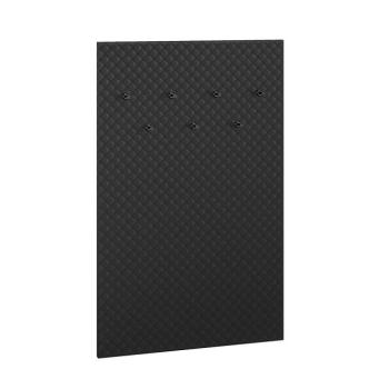 Fogas kárpitozott Caro 21 fekete kép