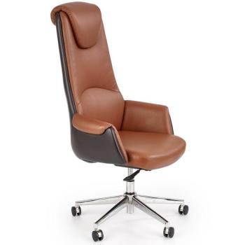 Forgószék Calvano világosbarna/sötétbarna kép