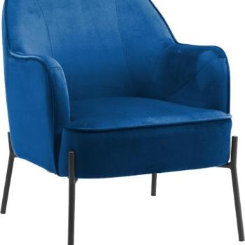 Fotel Bob WX-2924 Blue Velvet 16 kép