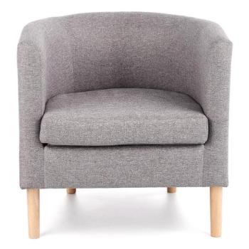Fotel Clubby szürke/természetes kép