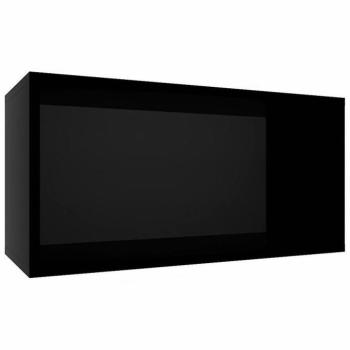 Függő polc Izumi-11-BL fekete mat kép