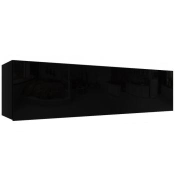 Függő szekrény Izumi-33-BL fekete mat/fényes kép