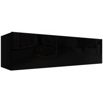 Függő szekrény Izumi-43-BL fekete mat/fényes kép