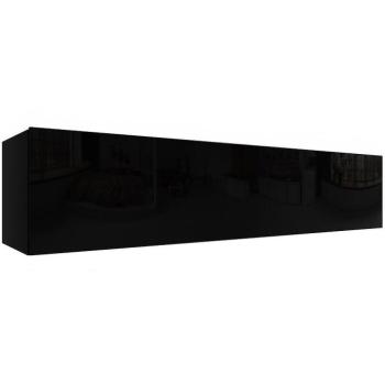 Függő szekrény Izumi-44-BL fekete mat/fényes kép