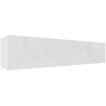 Függő szekrény Izumi-44-WH fehér mat/ fényes kép