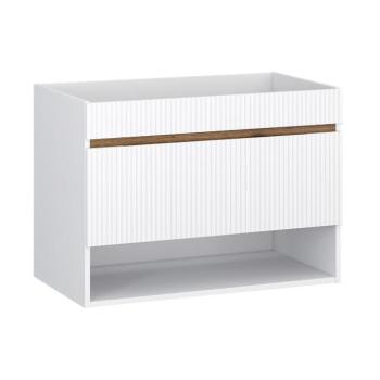 Fürdőszoba szekrény Joy 80 1S fehér kép