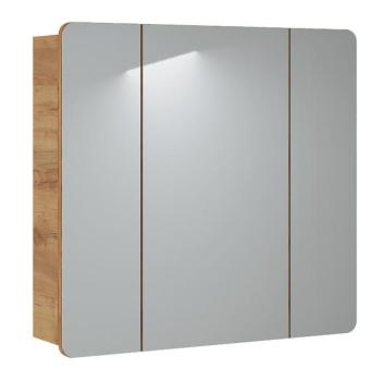 Fürdőszoba szekrény + tükörrel Aruba 3D 80 cm kép