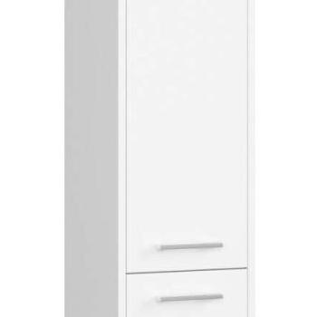 Fürdőszobai álló szekrény 140 cm - Akord Furniture FIN2D - fehér kép