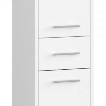 Fürdőszobai álló szekrény 85 cm - Akord Furniture - fehér kép