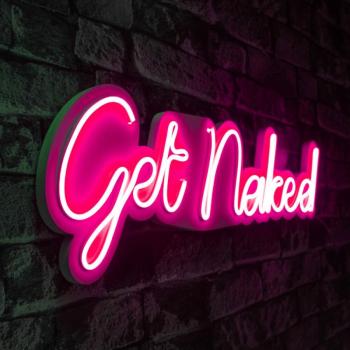 Get Naked - Pink Dekoratív műanyag LED világítás 62x2x20 Rózsaszín kép