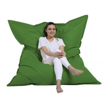 Giant Cushion 140x180 - Green Babzsákfotel 140x30x180 Zöld kép