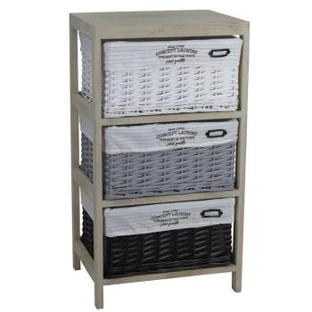 Háromszintes szekrény 40x30 h73cm kép