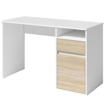 Íróasztal Billa 1d1sz 60 Nfsc B Fehér/Sonoma kép