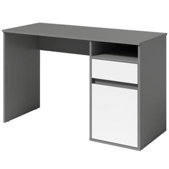 Íróasztal Billa 1d1sz 60 Nfsc B Grafit/Fehér kép