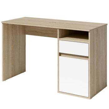 Íróasztal Billa 1d1sz 60 Nfsc B Sonoma/Fehér kép