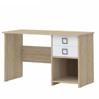 Íróasztal Kiki KS6-BK/KI-15 beech/white kép