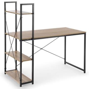 Íróasztal Narvik b sonoma/fekete kép