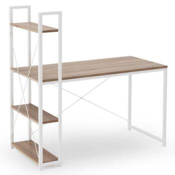 Íróasztal Narvik b tölgy/fehér kép