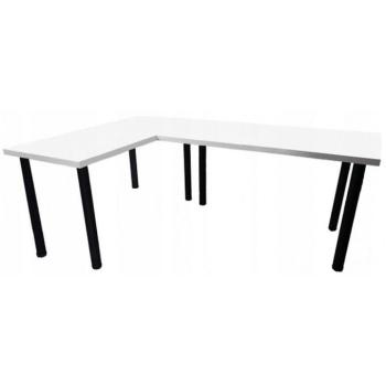 Játék Íróasztal Sarok Low Fehér 202x136x1.8 Modell 0 kép