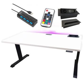 Játék Íróasztal Top Elektr.  Fehér 120x60x3.6 Modell 3 kép