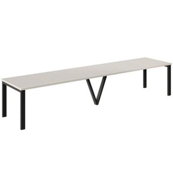 Kinyitható asztalok 130-405 cm Titan kasmír kép