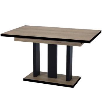 Kinyitható asztalok Appia Black 210 tölgy cremona torro kép