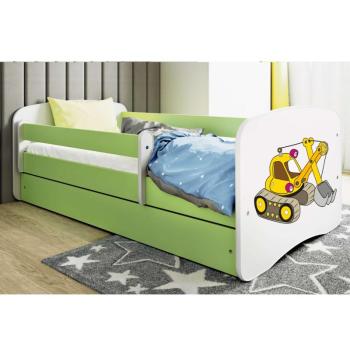 Kocot Kids Babydreams Ifjúsági ágy ágyneműtartóval - Kotrógép - T... kép