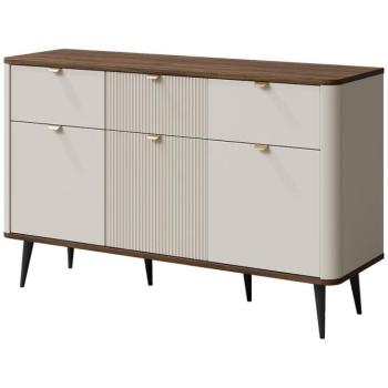 Komód 130 Marly 10 3d3s Dió/Kasmír kép