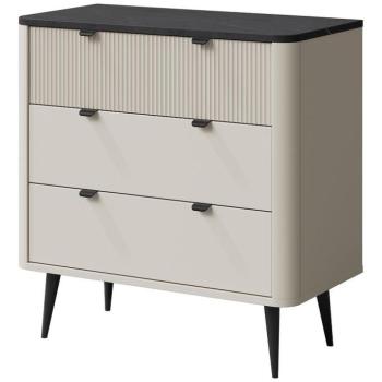 Komód 90 Marly 11 3s Kasmír/Szürke kő kép