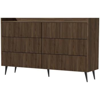 Komód Ademo 3 Dió kép