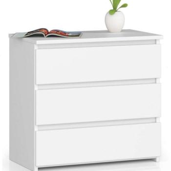 Komód - Akord Furniture CL3 - fehér kép