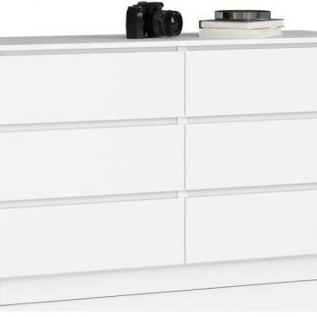 Komód - Akord Furniture K120 - fehér kép