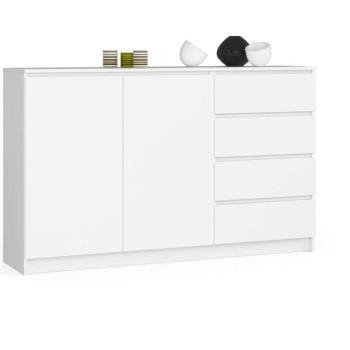 Komód - Akord Furniture K160-013 - fehér kép