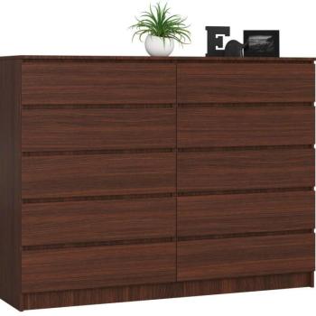 Komód - Akord Furniture K160-10 - wenge kép