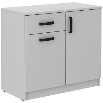 Komód Alacsony 2f1s Malta Világos szürkeTyp 820 kép